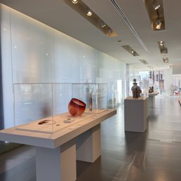 Gallery off the entry.
