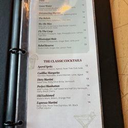 The Coop - Menu