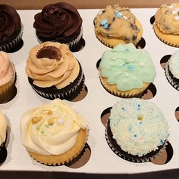 a variety of cupcakes a variety of cupcakes