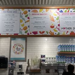 Mother Juice Menu