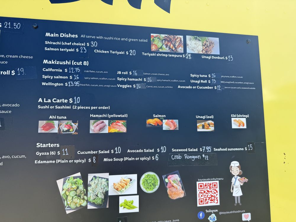 Kaya Sushi Food Truck 