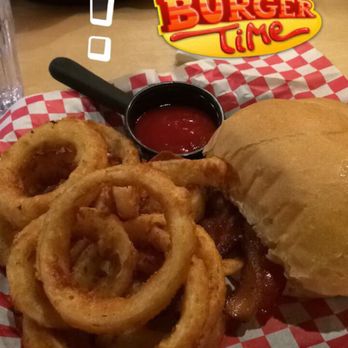 Newt's South - Marvin's Burger w/ onion rings - Burgers Near Me - Rochester, Minnesota Newt's South - Marvin's Burger w/ onion rings - Burgers Near Me - Rochester, Minnesota