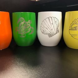 TAK Engraving - 9oz wine cup