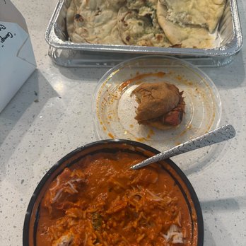 India Grill and Bar - So good! Second time ordering from this place and it's awesome!!! Butter chicken naan is the variety and I got it spicy! - Indian Near Me - Royal Palm Beach, Florida India Grill and Bar - So good! Second time ordering from this place and it's awesome!!! Butter chicken naan is the variety and I got it spicy! - Indian Near Me - Royal Palm Beach, Florida