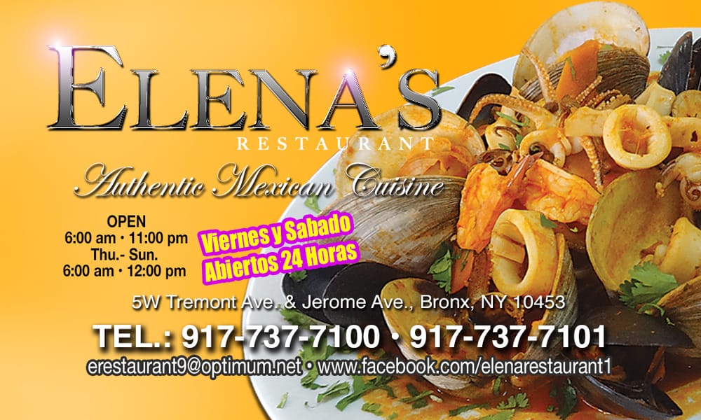 Elena's Restaurant Authentic Mexican Cusine