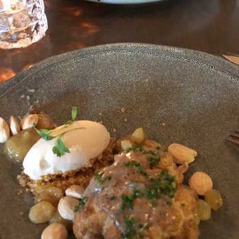 First & Oak - Roasted cauliflower & Roasted OCTOPUS ÆBLESKIVER - New American Near Me - Solvang, California First & Oak - Roasted cauliflower & Roasted OCTOPUS ÆBLESKIVER - New American Near Me - Solvang, California