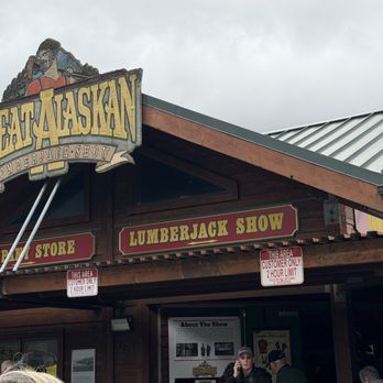 Great Alaskan Lumberjack Show - Front of building - Performing Arts Near Me - Ketchikan, Alaska Great Alaskan Lumberjack Show - Front of building - Performing Arts Near Me - Ketchikan, Alaska