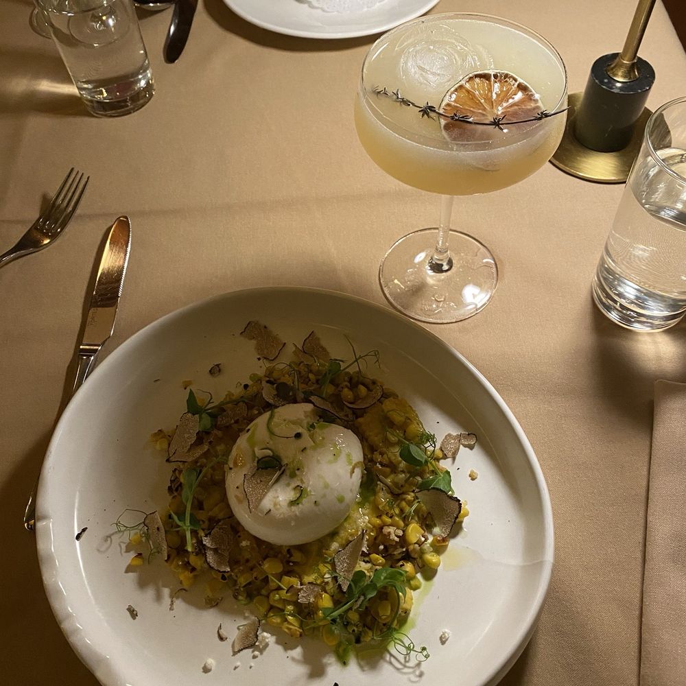The Consulate - Midtown - Burrata salad - French Near Me - New York, New York The Consulate - Midtown - Burrata salad - French Near Me - New York, New York