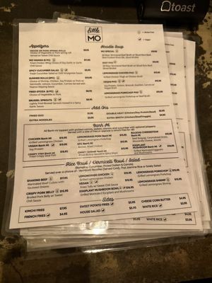 Menu photo 2 Little Mo Brooklyn, NY