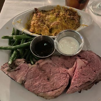 The Derby - Slow Roasted Prime - Prime Rib of Beef with potato Romanoff SO bomb! - Steakhouses Near Me - Arcadia, California