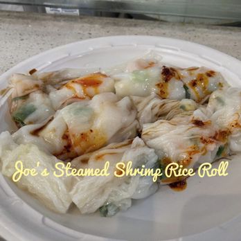 Joe's Steam Rice Roll - Shrimp Steam Rice Roll - delish! - Dim Sum Near Me - Flushing, New York Joe's Steam Rice Roll - Shrimp Steam Rice Roll - delish! - Dim Sum Near Me - Flushing, New York