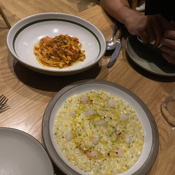 Tavernetta - Lobster pasta and scallop risotto - Italian Near Me - Denver, Colorado Tavernetta - Lobster pasta and scallop risotto - Italian Near Me - Denver, Colorado