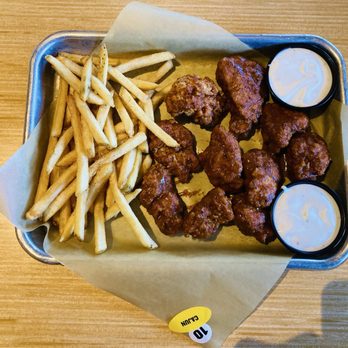 Buffalo Wild Wings - Cajun Boneless Wings with French Fries and Ranch on the Side - American Near Me - Roanoke, Virginia