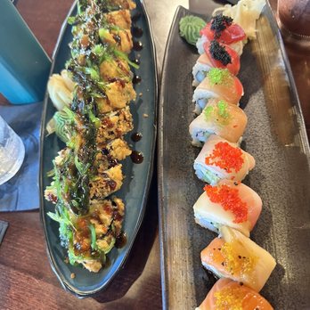 Hush - Jalapeño bomber, rainbow roll - Sushi Bars Near Me - Keller, Texas Hush - Jalapeño bomber, rainbow roll - Sushi Bars Near Me - Keller, Texas
