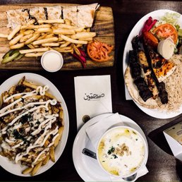 Variety of dishes available at Paramount Variety of dishes available at Paramount
