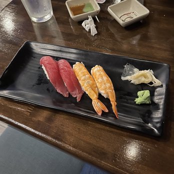 Sushi Masa Spring - Tuna and shrimp nigiri - Sushi Bars Near Me - Spring, Texas Sushi Masa Spring - Tuna and shrimp nigiri - Sushi Bars Near Me - Spring, Texas