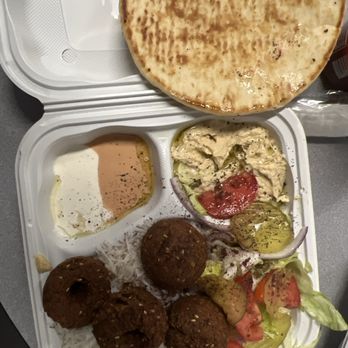 Saffron Grill - #12 Falafel Plate Vegetarian - Mediterranean Near Me - Newark, California Saffron Grill - #12 Falafel Plate Vegetarian - Mediterranean Near Me - Newark, California