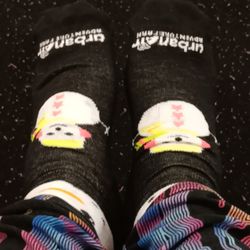 Gotta have Urban Air socks!