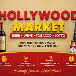 Hollywood Market - Beer wine tobacco lottery