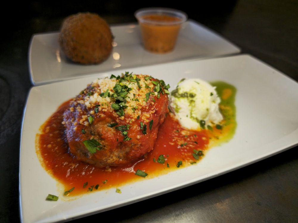 Food from Milan’s Wood Fired Pizza