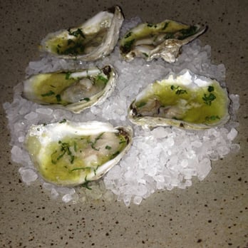 Husk - Grilled oysters w mullet roe - Southern Near Me - Nashville, Tennessee