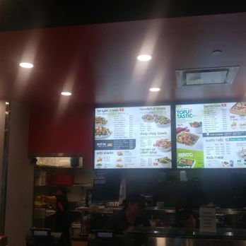 Edo Japan - Hinton - menus on the wall - Japanese Near Me - Hinton, Alberta