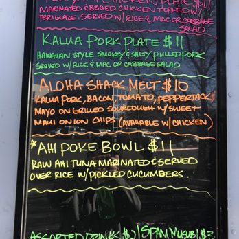 Aloha Shack - Menu 12/7 - Asian Fusion Near Me - reno, Nevada Aloha Shack - Menu 12/7 - Asian Fusion Near Me - reno, Nevada