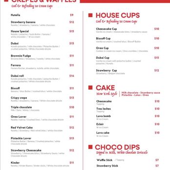 Chocolava - Menu - Creperies Near Me - Brooklyn, New York
