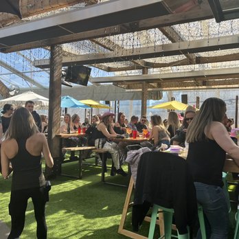 Happy Camper - Patio seating - Pizza Near Me - Denver, Colorado