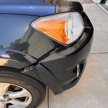 Integrity Customs - Another view of the fender separation. - Body Shops Near Me - Henderson, Nevada