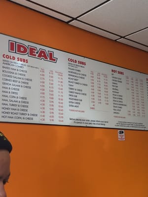 Menu photo 5 Ideal Sub Shop Roxbury, MA Menu photo 5 Ideal Sub Shop Roxbury, MA