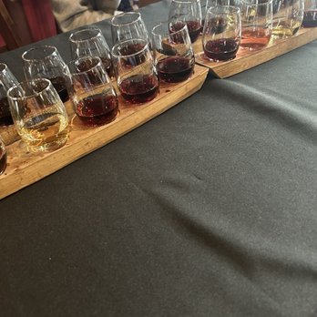 White Raven Winery - Me and my 3 friends wine tasting boards - Wine Tasting Room Near Me - Columbia Falls, Montana
