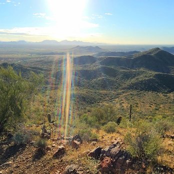 Sonoran Preserve - Snack time on the peak. - Hiking Near Me - Phoenix, Arizona