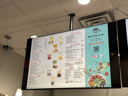 Menu photo 4 Wish Poke & Boba Phoenix, AZ Menu photo 4 Wish Poke & Boba Phoenix, AZ