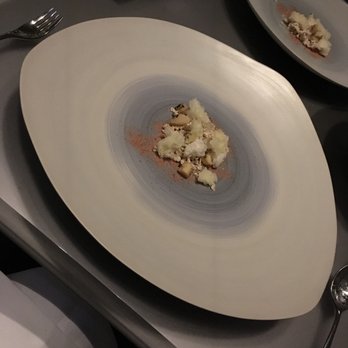 Alinea - white asparagus, jamon, basil - New American Near Me - Chicago, Illinois Alinea - white asparagus, jamon, basil - New American Near Me - Chicago, Illinois