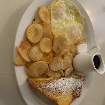 Bear Paw Cafe - 8. Half Order French Toast, 2 Eggs Your Way and Home Fries - Coffee & Tea Near Me - St. George, Utah