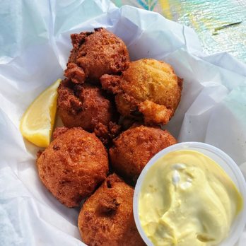 Schooner Wharf Bar - Conch Fritters - Seafood Near Me - Key West, Florida Schooner Wharf Bar - Conch Fritters - Seafood Near Me - Key West, Florida