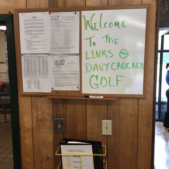 Davy Crockett Golf Course - Great golf course for the price. $10 gets you 18holes plus cart!!! - Golf Near Me - Memphis, Tennessee Davy Crockett Golf Course - Great golf course for the price. $10 gets you 18holes plus cart!!! - Golf Near Me - Memphis, Tennessee