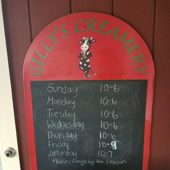 Gilly's Creamery - Hours of operation - Ice Cream & Frozen Yogurt Near Me - Virginia Beach, Virginia Gilly's Creamery - Hours of operation - Ice Cream & Frozen Yogurt Near Me - Virginia Beach, Virginia