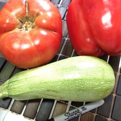 Bensonhurst Green Market - Sharpie to give size perspective