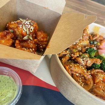 Seoul Bap - #4 Spicy Chicken Bowl - Korean Near Me - Carson, California Seoul Bap - #4 Spicy Chicken Bowl - Korean Near Me - Carson, California