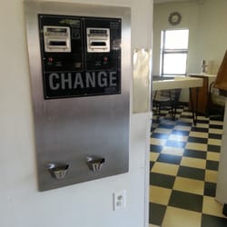 Ray's Coin Laundry - Change machine also available