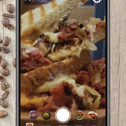 The village cafe - Reuben sandwich