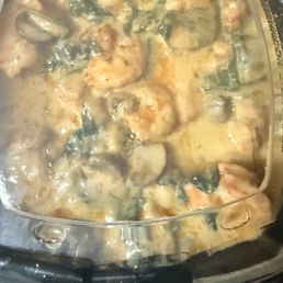 Seafood fondue Seafood fondue