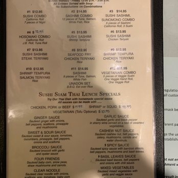 Sushi Siam - Sushi Siam Lunch Specials - Sushi Bars Near Me - North Bay Village, Florida Sushi Siam - Sushi Siam Lunch Specials - Sushi Bars Near Me - North Bay Village, Florida