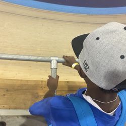 Velo Sports Center - The corners are about 12 feet straight down.