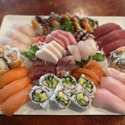 Sushi & Sashimi for three