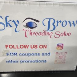 Sky Brows Threading Salon - Follow us