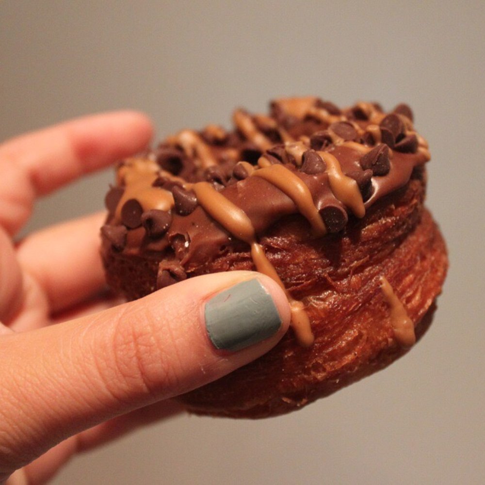 Bakers Donuts - Chocolate chip and cookie butter - Donuts Near Me - Sacramento, California