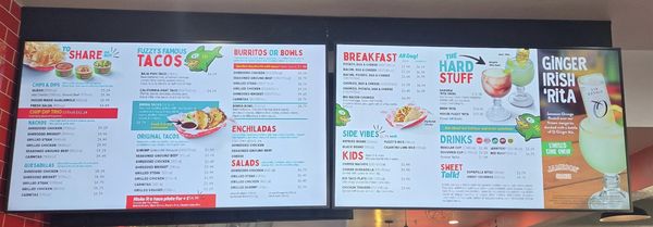Menu photo 7 Fuzzy's Taco Shop Barstow, CA Menu photo 7 Fuzzy's Taco Shop Barstow, CA